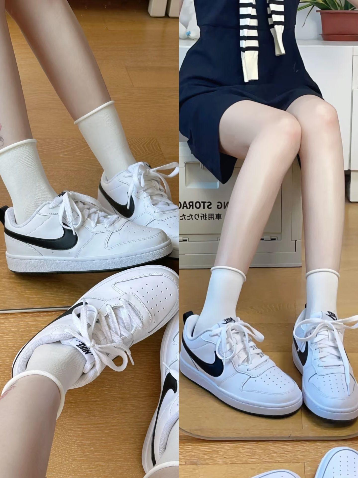 鞋柜刚需🖤黑色Nike板鞋百搭永不过时